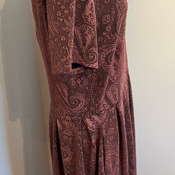 Mauve Embossed LuLaRoe Amelia BNWT 2XL - Picture 6 of 8